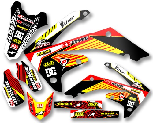 2004 2017 crf 250x graphics - 2004-2017,