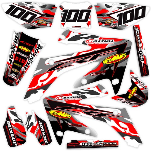 2004 2017 crf 250x - 2004, graphics